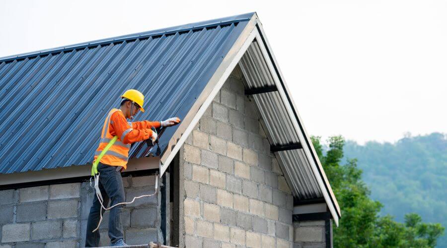 Professional metal roof installation in Pawnee, TX